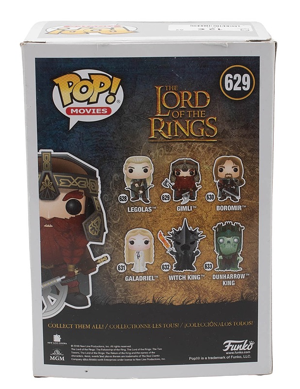 FUNKO POP! Movies The Lord of the Rings 629 Gimli vinyylifiguuri - Lasten lelut - 10105448521 - 1