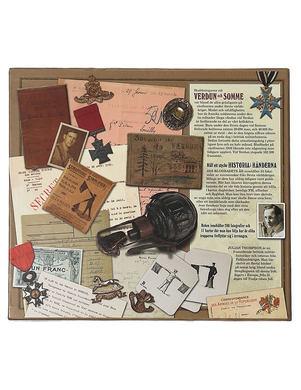 1916 blodbadets år : Verdun och Somme - Julian Thompson - Tietokirjat - 10105448541 - 1