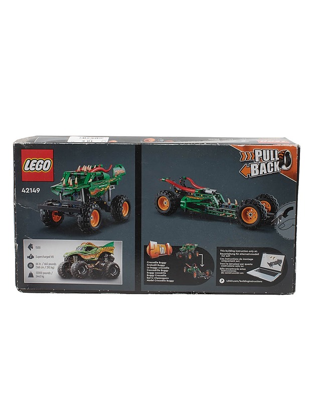 LEGO Technic Monster Jam Dragon 42149 rakennussarja - Lasten lelut - 10105448575 - 1