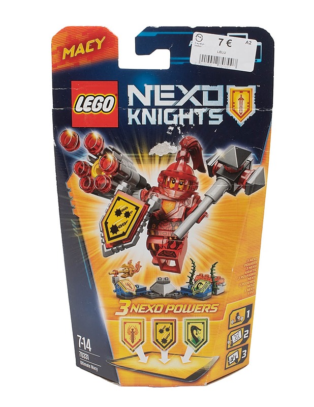 LEGO Nexo Knights Ultimate Macy rakennussarja - Lasten lelut - 10105448580 - 0
