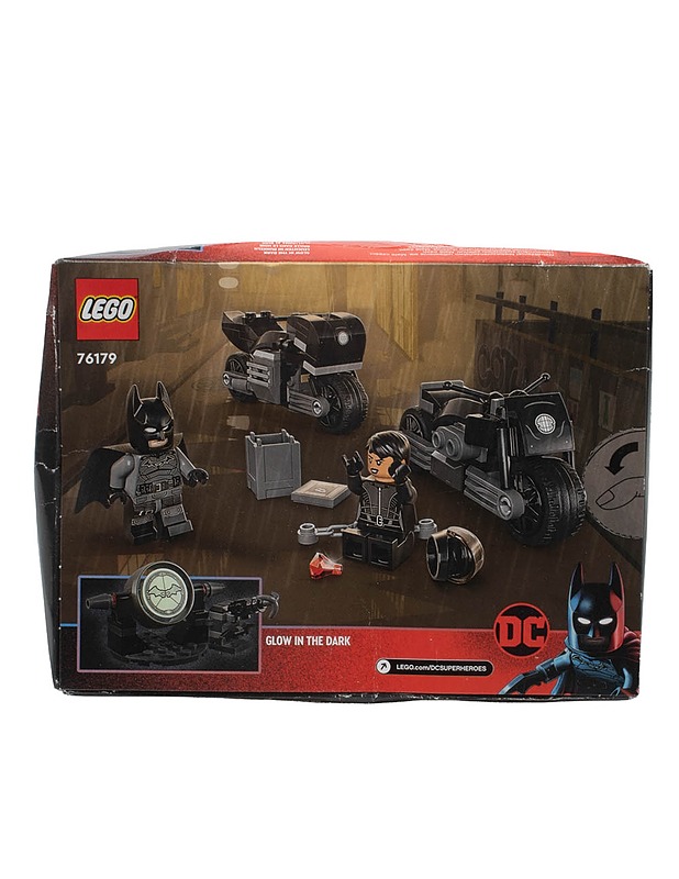 LEGO 76179 Batman & Selina Kyle Motorcycle Pursuit rakennussetti - Lasten lelut - 10105448598 - 1