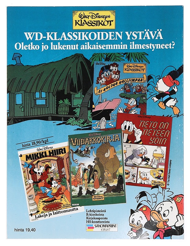 Aku Ankka: Meren pohjalla - Disney - Sarjakuvat - 10105448601 - 1