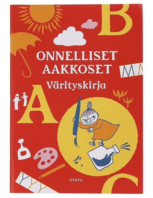 Onnelliset aakkoset - värityskirja : Värityskirja - Jansson, Tove - Lastenkirjat - 10105448606 - 0