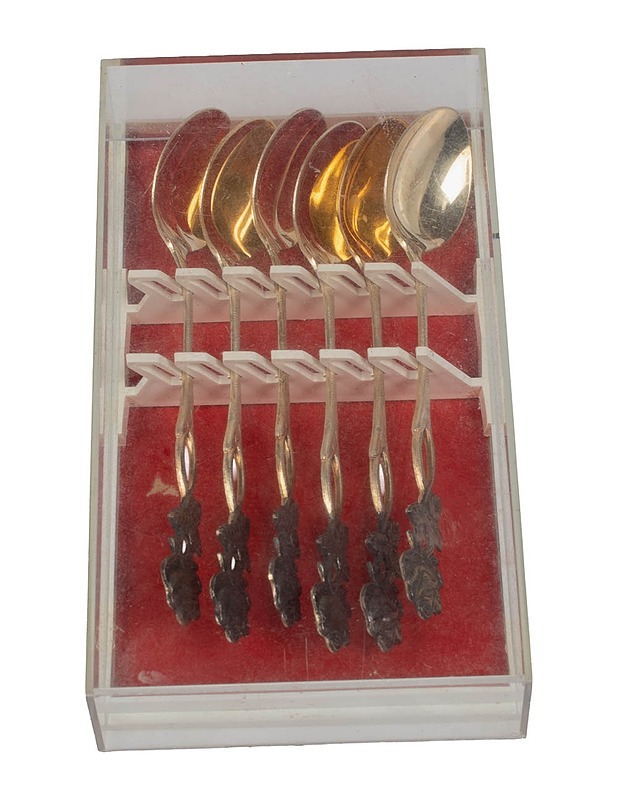 Alpakka lusikat, 6 kpl - Aterimet - 10105448616 - 0