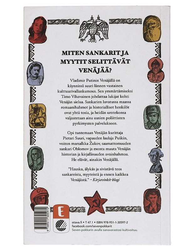 Vladimir Suuresta Putiniin : Venäjän sankarit ja epäjumalat - Timo Vihavainen - Elämäkerrat ja muistelmat - 10105448623 - 1