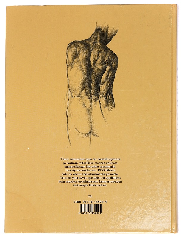 Anatomia : opas taiteilijalle - Barcsay, Jenö - Tietokirjat ja oppaat - 10105448625 - 1