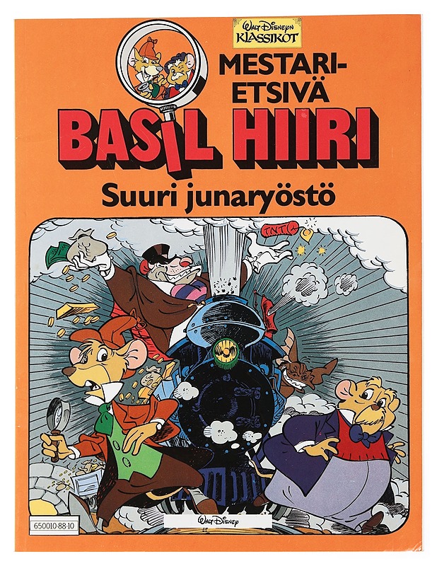 Mestarietsivä Basil Hiiri - Suuri junaryöstö - Disney - Sarjakuvat - 10105448636 - 0