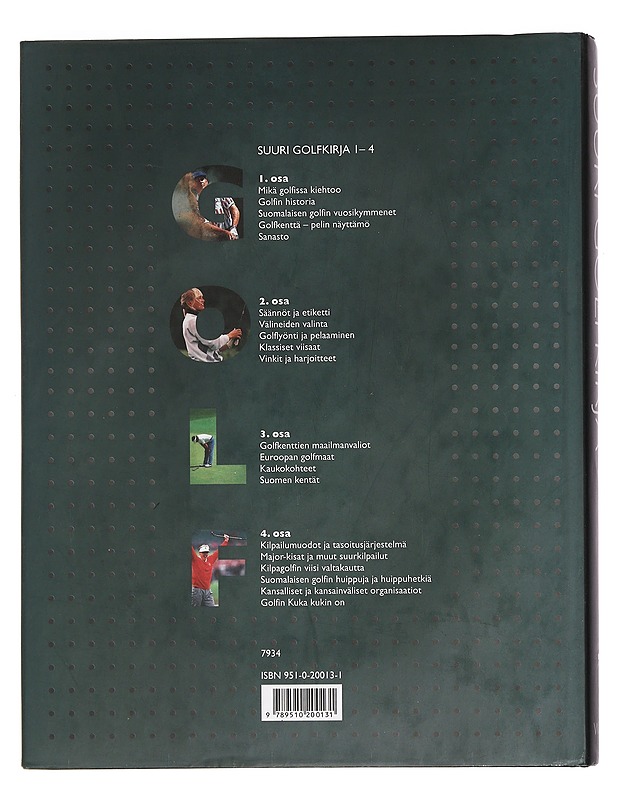 Suuri golfkirja. 1-4 - Ahokas, Sampsa - Tietokirjat ja oppaat - 10105448641 - 1