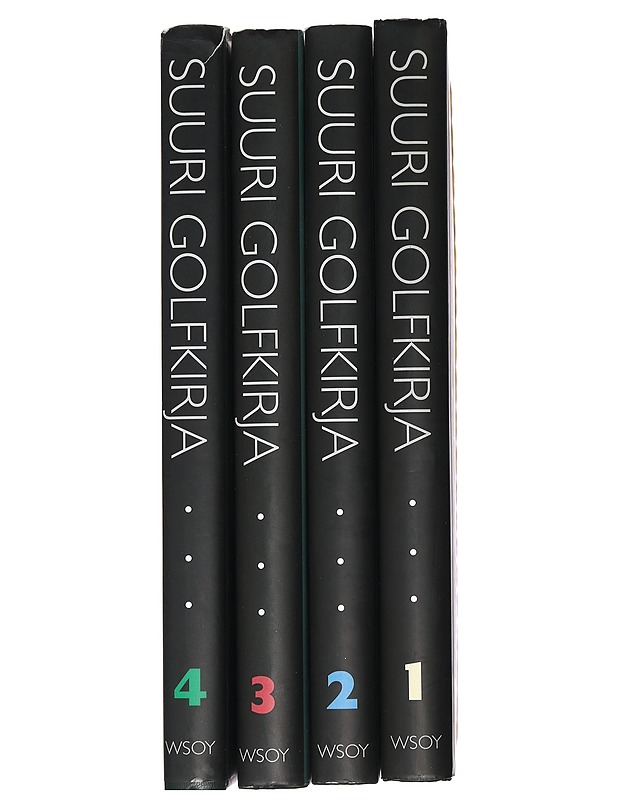 Suuri golfkirja. 1-4 - Ahokas, Sampsa - Tietokirjat ja oppaat - 10105448641 - 2