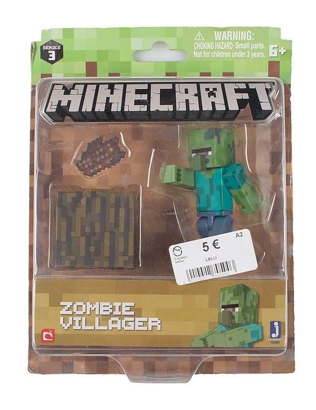 JAZWARES Zombie Villager toimintahahmo - Lasten lelut - 10105448639 - 0