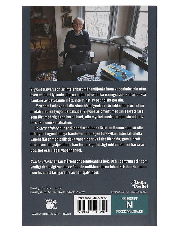 Svarta affärer - Jan Mårtenson - Romaanit ja novellit - 10105448648 - 1