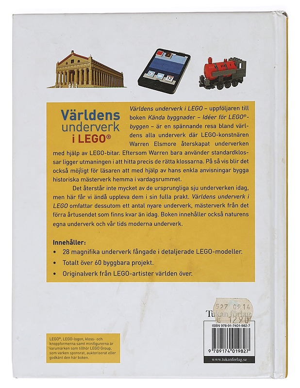 Världens underverk i LEGO - Elsmore, Warren - Tietokirjat ja oppaat - 10105448674 - 1