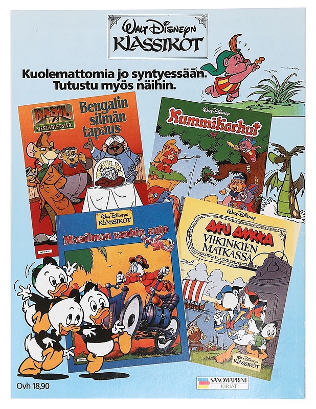 Mikki ja Hessu Olympialaisissa - Sarjakuvat - 10105448689 - 1