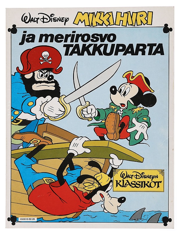 Mikki Hiiri ja merirosvo Takkuparta - Disney, Walt - Sarjakuvat - 10105448690 - 0