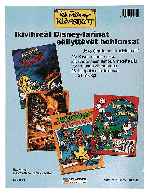 Mikki Hiiri ja merirosvo Takkuparta - Disney, Walt - Sarjakuvat - 10105448690 - 1