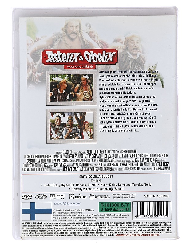 Asterix et Obelix Vastaan Caesar - DVD - DVD-elokuvat - 10105448716 - 1