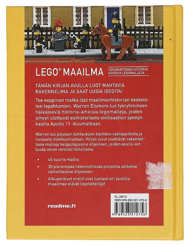 LEGO maailma : Uskomattomia historia-aiheisia legomalleja - Elsmore, Warren - Tietokirjat ja oppaat - 10105448731 - 1