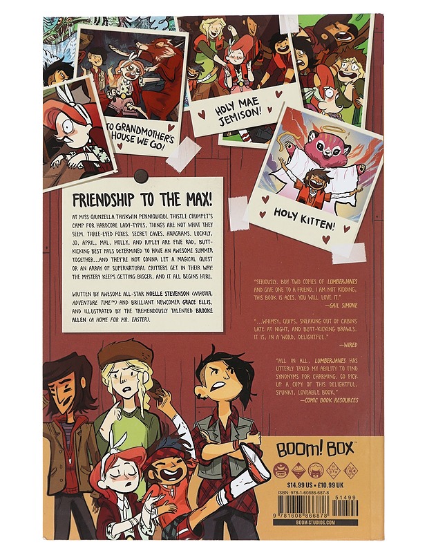 Lumberjanes. 1, Beware the kitten holy - Stevenson, Noelle - Sarjakuvat - 10105448750 - 1