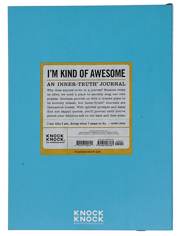 I`m Kind of Awesome Inner Truth Journal - Harrastekirjat - 10105448755 - 1