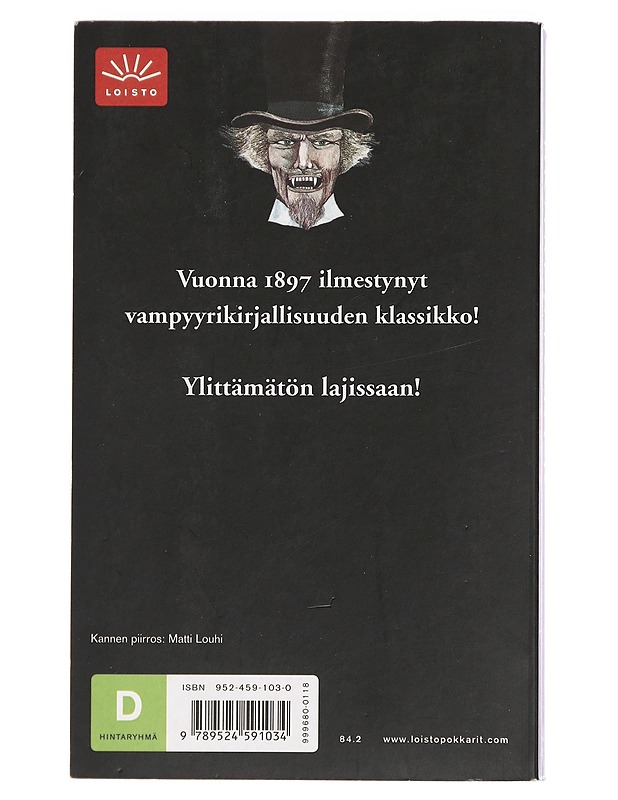 Dracula - Stoker, Bram - Romaanit ja novellit - 10105448770 - 1