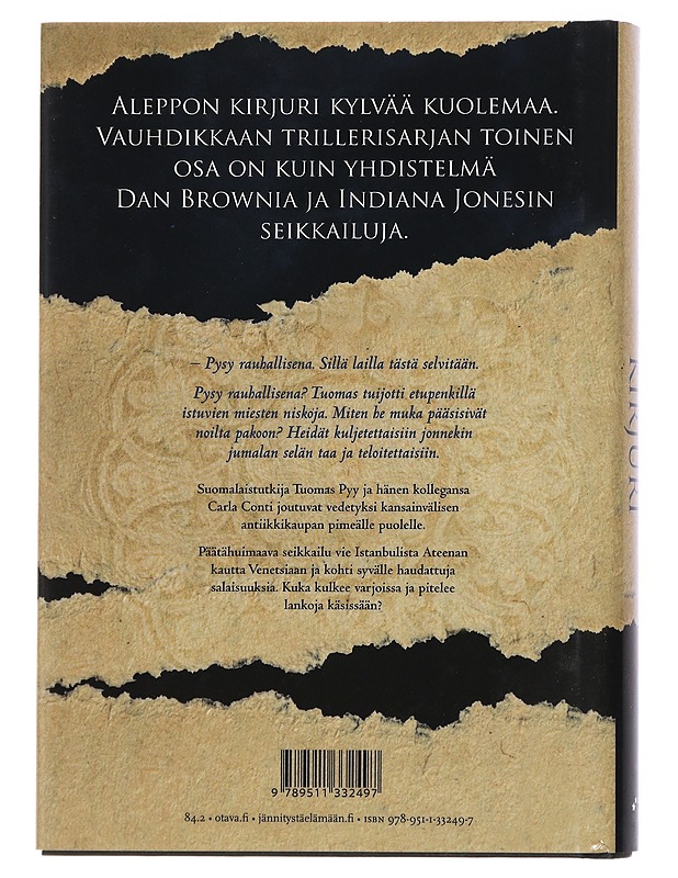 Aleppon kirjuri - Markus Falk - Jännitys ja dekkarit - 10105448782 - 1