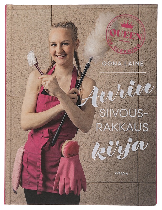 Aurin siivousrakkauskirja - Oona Laine - Elämäkerrat ja muistelmat - 10105448810 - 0
