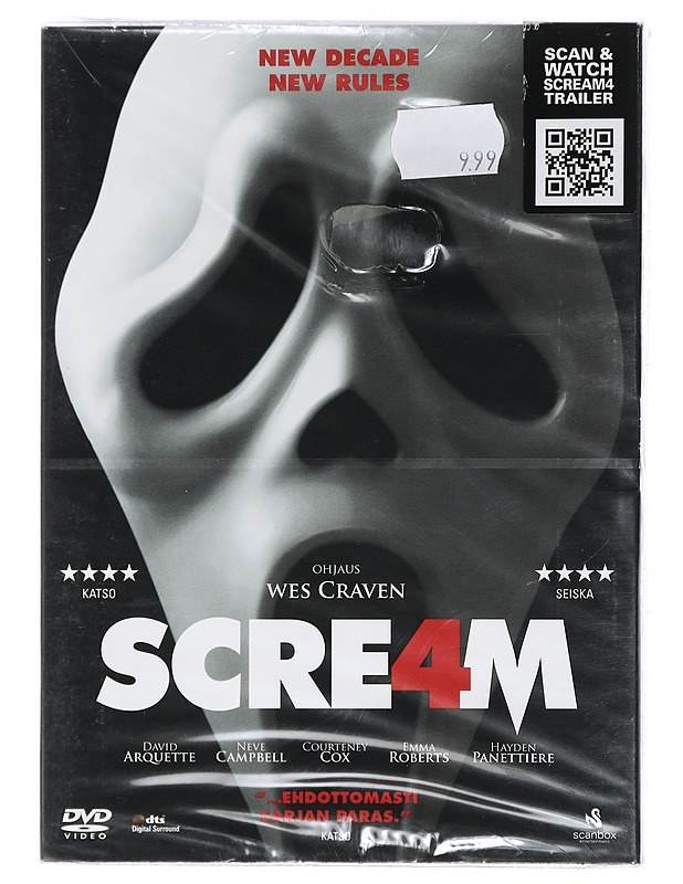 Scream 4 - DVD - DVD-elokuvat - 10105448845 - 0