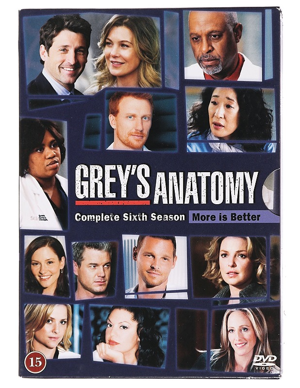 Grey's Anatomy: Täytä kuudes kausi - DVD-elokuvat - 10105448857 - 0