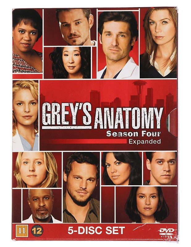 Grey's Anatomy: Täytä neljäs kausi - DVD-elokuvat - 10105448864 - 0