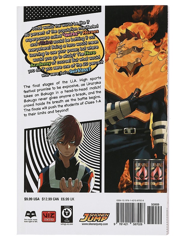 My hero academia / 5 Shoto Todoroki: origin - Horikoshi, Kohei - Sarjakuvat - 10105448876 - 1