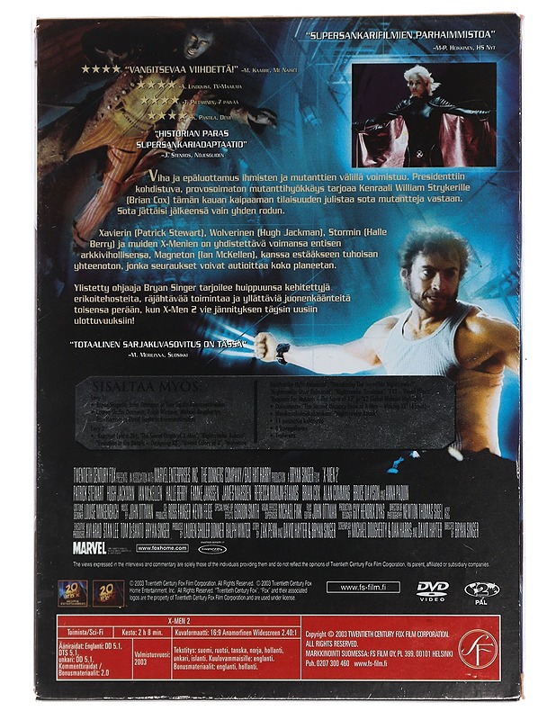 X-Men - DVD - DVD-elokuvat - 10105448895 - 1