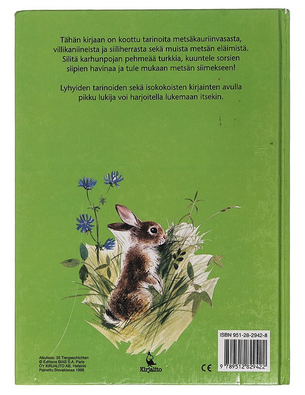 Tarinoita metsän eläimistä - Noder, Brigitte - Romaanit ja novellit - 10105448898 - 1