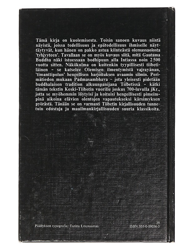 Tiibetiläinen kuolleidenkirja - Fremantle, Francesca - Tietokirjat ja oppaat - 10105448937 - 1