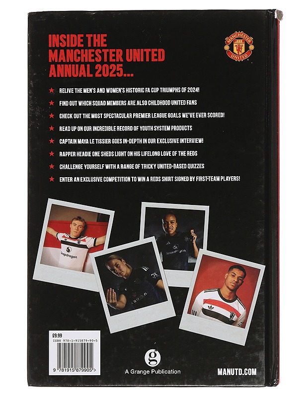 Manchester United - The official annual 2025 - Harrastekirjat - 10105448951 - 1