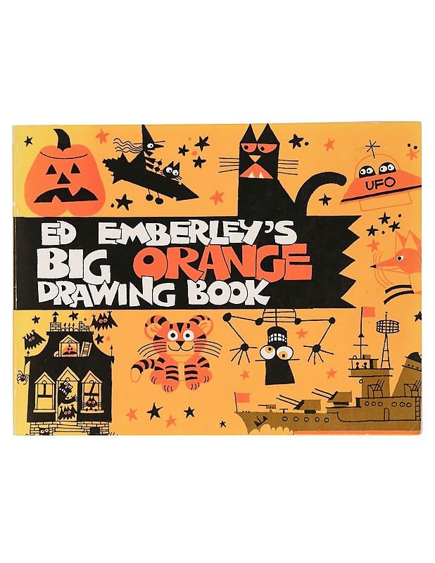 Ed Emberley's Big Orange Drawing Book - Edward R. Emberley - Harrastekirjat - 10105449029 - 0
