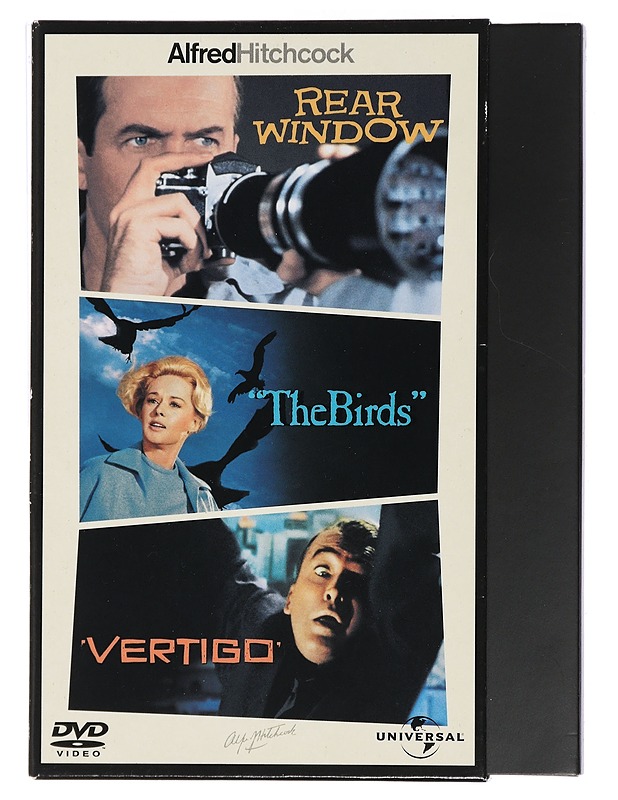 Rear Window - The Birds - Vertigo - DVD - DVD-elokuvat - 10105449048 - 0