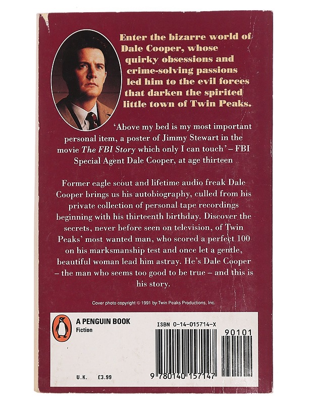 The autobiography of FBI special agent Dale Cooper : my life, my tapes - Scott Frost - Romaanit ja novellit - 10105449054 - 1