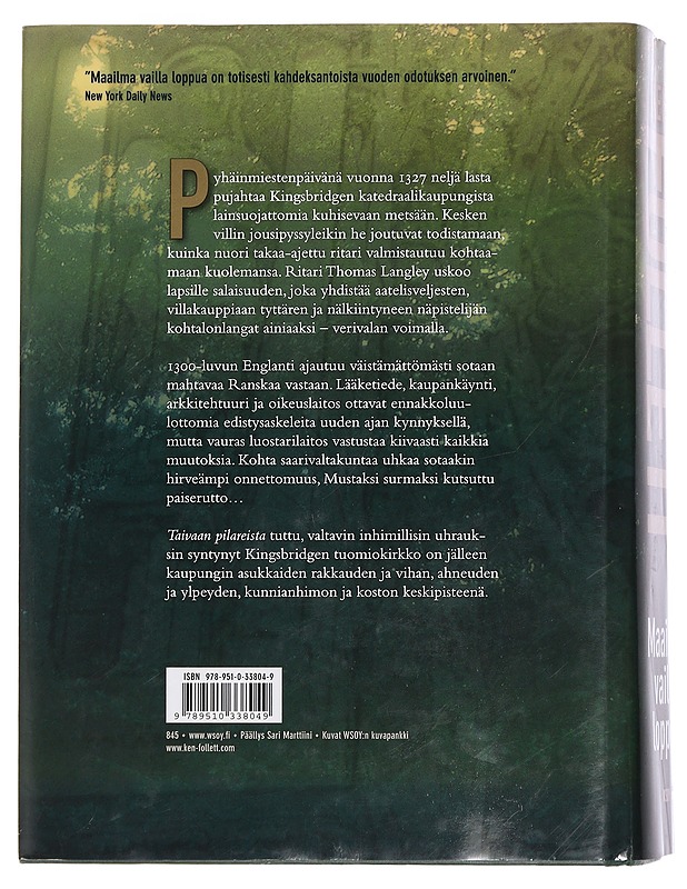 Maailma vailla loppua - Follett, Ken - Romaanit ja novellit - 10105449098 - 1