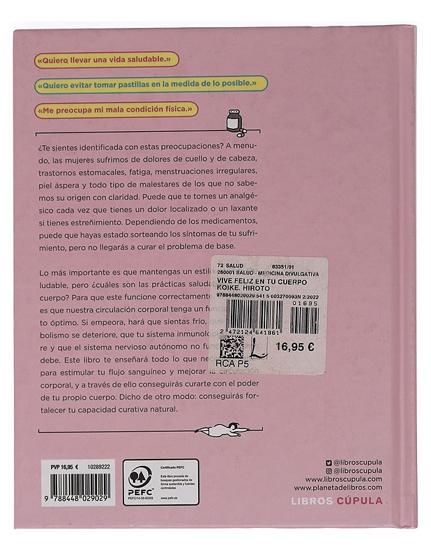 Vive feliz en tu cuerpo - Hiroto Koike - Tietokirjat ja oppaat - 10105449112 - 1