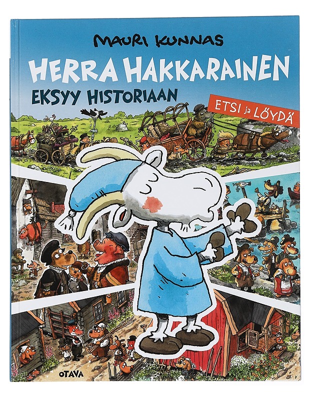 Herra Hakkarainen eksyy historiaan - Kunnas, Mauri - Lastenkirjat - 10105449111 - 0