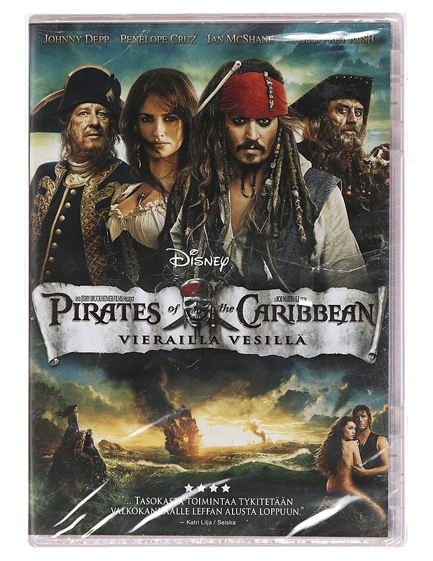 Pirates of the Caribbean vierailla vesillä - DVD - DVD-elokuvat - 10105449114 - 0