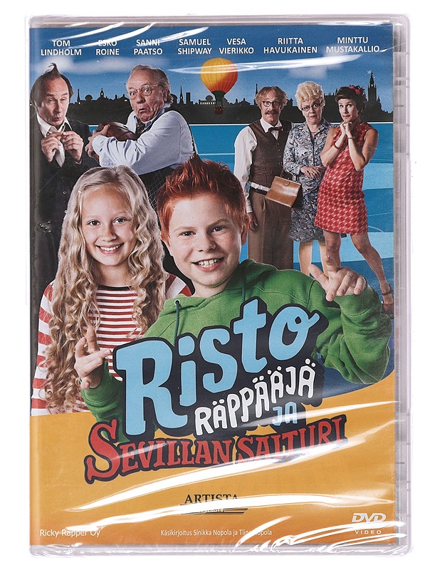 Risto räppääjä ja Sevillan saituri - DVD - DVD-elokuvat - 10105449124 - 0