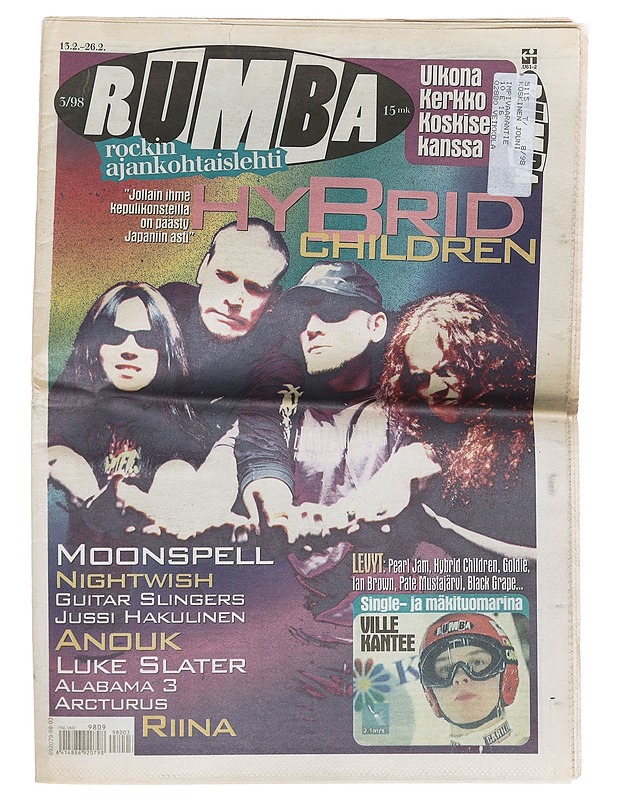 Rumba : rockin ajankohtaislehti 3/98 - Lehdet - 10105449130 - 0