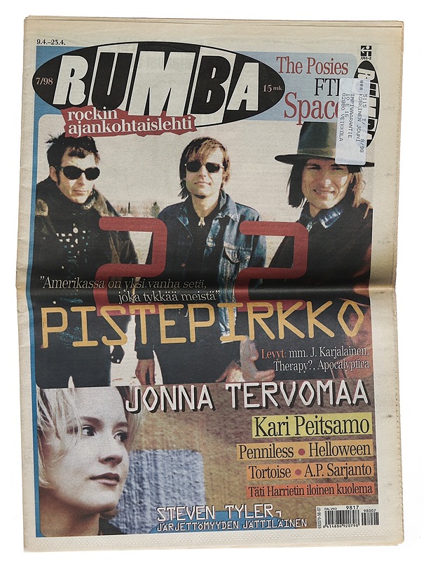 Rumba: rockin ajankohtaislehti 7/98 - Lehdet - 10105449136 - 0