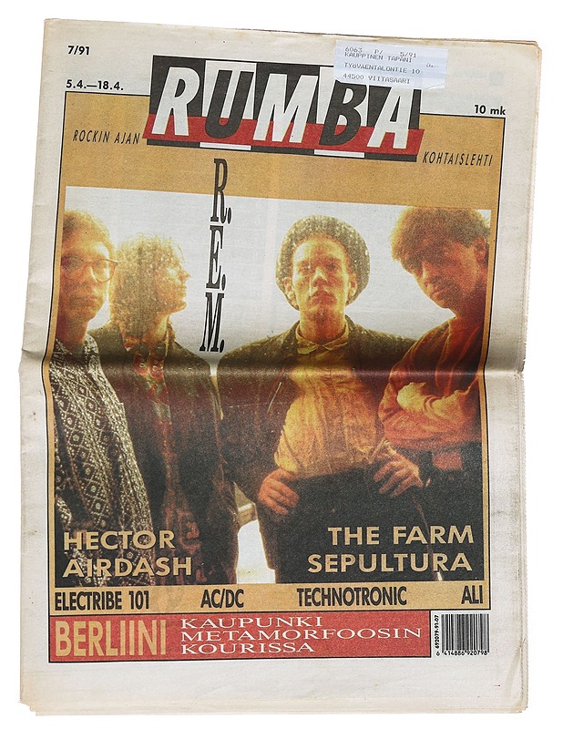  Rumba : rockin ajankohtaislehti 7/91 - Lehdet - 10105449139 - 0