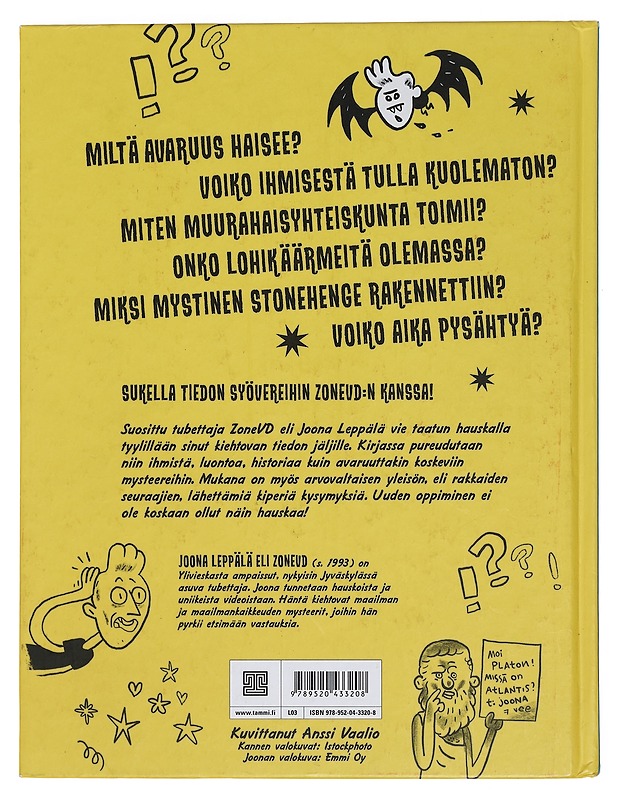 ZoneVD kiehtovan tiedon jäljillä - Leppälä, Joona - Lastenkirjat - 10105449142 - 1