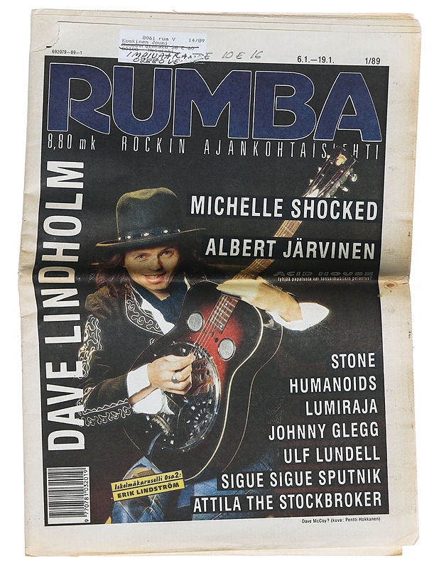 Rumba : rockin ajankohtaislehti 1/89 - Lehdet - 10105449147 - 0