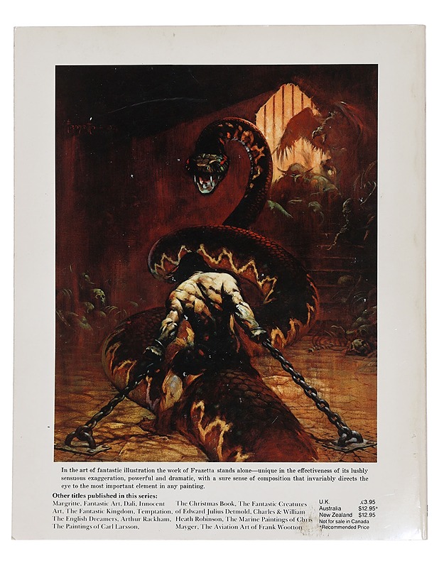 The Fantastic Art of Frank Frazetta - Frank Frazetta, Betty Ballantine - Taide- ja kulttuurikirjat - 10105449189 - 1