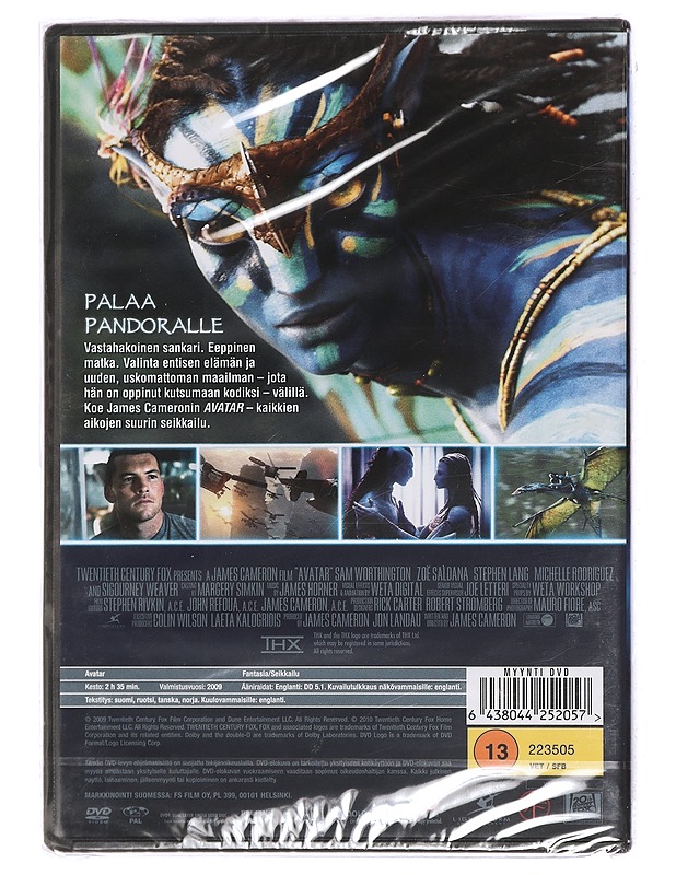 Avatar - DVD - DVD-elokuvat - 10105449213 - 1