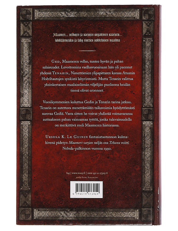 Tehanu - Le Guin, Ursula K. - Romaanit ja novellit - 10105449242 - 1